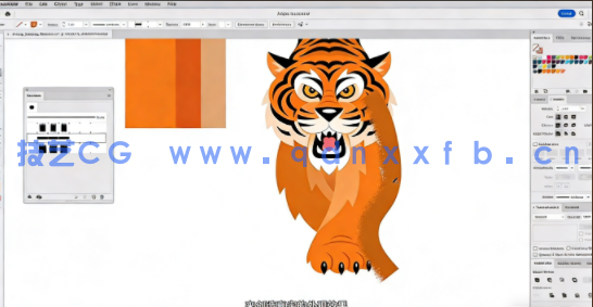 【中文字幕】Adobe Illustrator矢量画笔创意插画绘制视频教程(图2) 【中文字幕】Adobe Illustrator矢量画笔创意插画绘制视频教程(图2)