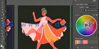 【中文字幕】Adobe Illustator色彩技术深入研究视频教程(图4) 【中文字幕】Adobe Illustator色彩技术深入研究视频教程(图4)