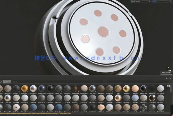 Substance Painter 20213D角色硬表面纹理视频教程(图4) Substance Painter 2021 3D角色硬表面纹理视频教程(图4)
