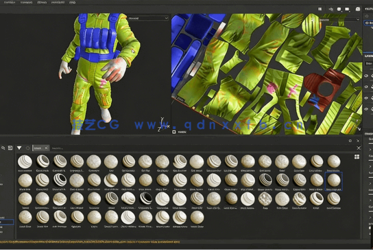 Substance Painter 2021纹理制作核心技术训练视频教程(图6) Substance Painter 2021纹理制作核心技术训练视频教程(图6)