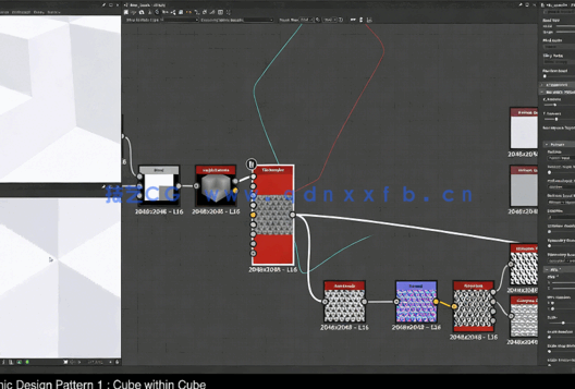 Substance Designer图形设计分解合成视频教程(图2) Substance Designer图形设计分解合成视频教程(图2)