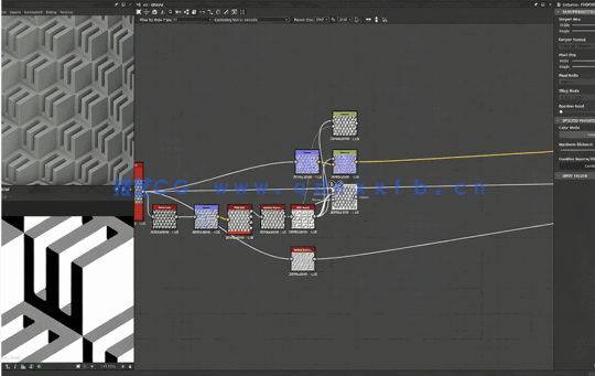 Substance Designer图形设计分解合成视频教程(图4) Substance Designer图形设计分解合成视频教程(图4)