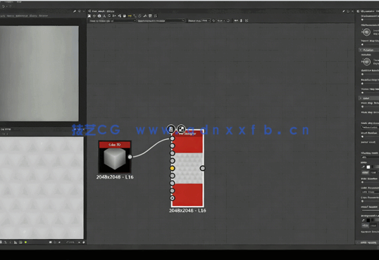 Substance Designer图形设计分解合成视频教程(图6) Substance Designer图形设计分解合成视频教程(图6)