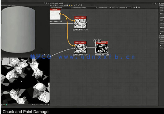 Substance Designer有孔石膏墙壁材质制作训练视频教程(图2) Substance Designer有孔石膏墙壁材质制作训练视频教程(图2)