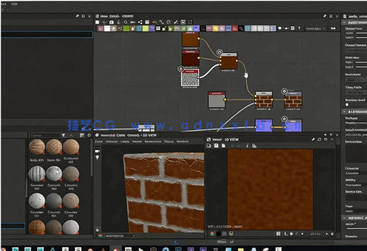 Substance Designer材质制作基础入门训练视频教程(图2) Substance Designer材质制作基础入门训练视频教程(图2)