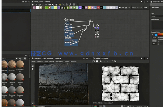 Substance Designer材质制作基础入门训练视频教程(图6) Substance Designer材质制作基础入门训练视频教程(图6)