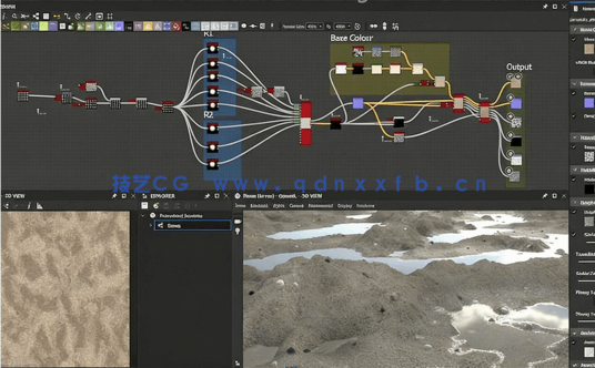 Substance Designer 2020材质贴图制作核心技术视频教程(图2) Substance Designer 2020材质贴图制作核心技术视频教程(图2)