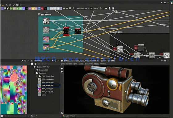 Substance Designer 2020材质贴图制作核心技术视频教程(图5) Substance Designer 2020材质贴图制作核心技术视频教程(图5)