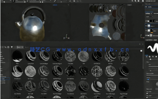 Substance Painter自定义纹理材质制作流程视频教程(图6) Substance Painter自定义纹理材质制作流程视频教程(图6)