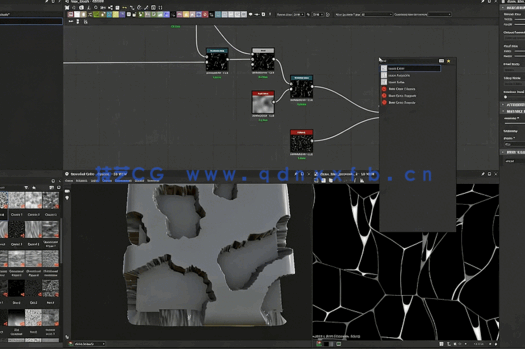 Substance Designer黑暗地狱地面材质实例制作视频教程(图4) Substance Designer黑暗地狱地面材质实例制作视频教程(图4)