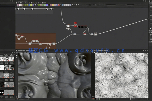 Substance Designer黑暗地狱地面材质实例制作视频教程(图6) Substance Designer黑暗地狱地面材质实例制作视频教程(图6)
