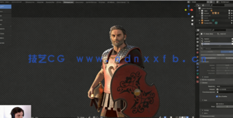 Blender古罗马战争角色与场景制作视频教程(图3) Blender古罗马战争角色与场景制作视频教程(图3)