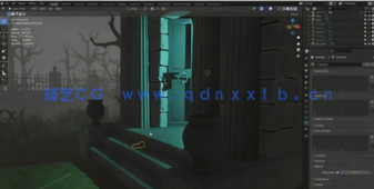 Blender大型环境艺术场景大师级制作视频教程(图4) Blender大型环境艺术场景大师级制作视频教程(图4)