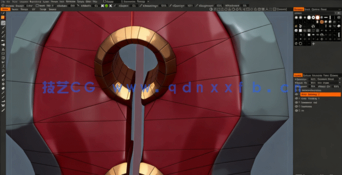 Blender大剑游戏武器资产完整制作流程视频教程(图3) Blender大剑游戏武器资产完整制作流程视频教程(图3)