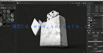 Blender 3.6模型硬表面PBR贴图制作终极技能训练视频教程(图4) Blender 3.6模型硬表面PBR贴图制作终极技能训练视频教程(图4)
