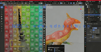Blender蜥蜴游戏角色初学者全套制作流程视频教程(图3) Blender蜥蜴游戏角色初学者全套制作流程视频教程(图3)