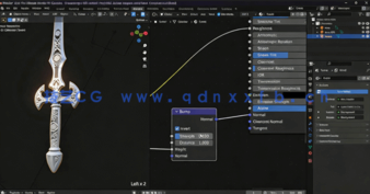 Blender逼真游戏模型资产制作终极训练视频教程(图2) Blender逼真游戏模型资产制作终极训练视频教程(图2)