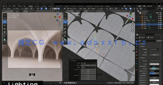 Blender概念艺术空间3D动画实例制作视频教程(图5) Blender概念艺术空间3D动画实例制作视频教程(图5)