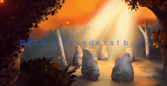Blender 3D森林景深插画完整制作流程视频教程(图2) Blender 3D森林景深插画完整制作流程视频教程(图2)