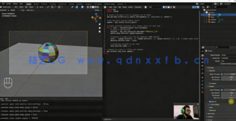 借助ChatGPT Python代码学习Blender 3D基础知识视频教程(图4) 借助ChatGPT Python代码学习Blender 3D基础知识视频教程(图4)