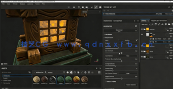 Blender吉卜力风格3D建模与纹理制作视频教程(图3) Blender吉卜力风格3D建模与纹理制作视频教程(图3)