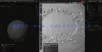 Blender卡通缩微星球完整制作流程视频教程 (图4) Blender卡通缩微星球完整制作流程视频教程 (图4)