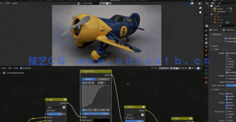 Blender节点合成系统核心技术训练视频教程 (图3) Blender节点合成系统核心技术训练视频教程 (图3)