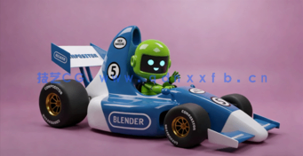 Blender节点合成系统核心技术训练视频教程 (图4) Blender节点合成系统核心技术训练视频教程 (图4)