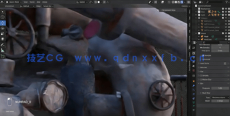 Blender小老鼠场景动画完整制作流程视频教程(图4) Blender小老鼠场景动画完整制作流程视频教程(图4)