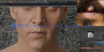 Blender杰克船长影视角色完整制作流程视频教程(图4) Blender杰克船长影视角色完整制作流程视频教程(图4)