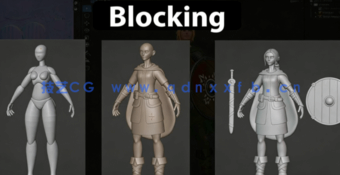 Blender塞尔达传说游戏角色完整制作流程视频教程(图3) Blender塞尔达传说游戏角色完整制作流程视频教程(图3)