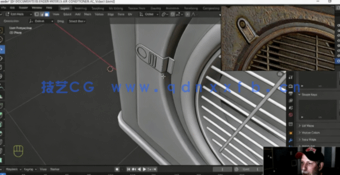 Blender和Substance Painter游戏空调实例制作视频教程(图4) Blender和Substance Painter游戏空调实例制作视频教程(图4)
