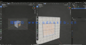 Blender科幻动漫场景制作流程视频教程(图4) Blender科幻动漫场景制作流程视频教程(图4)