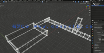 Blender 4.2建筑工程与3D打印精准建模视频教程(图5) Blender 4.2建筑工程与3D打印精准建模视频教程(图5)