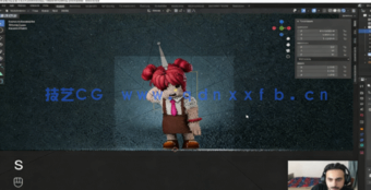 Blender从零开始3D角色制作视频教程(图4) Blender从零开始3D角色制作视频教程(图4)