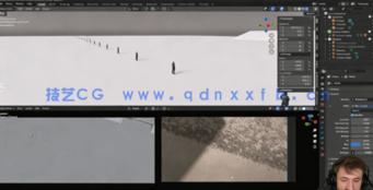 Blender电影《沙丘》飞船穿梭行星视效制作视频教程第三季(图5) Blender电影《沙丘》飞船穿梭行星视效制作视频教程第三季(图5)