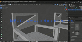 Blender轻松制作60个建模小项目实例制作视频教程(图5) Blender轻松制作60个建模小项目实例制作视频教程(图5)