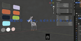 Blender 3D卡通动物角色建模初学者指南视频教程(图3) Blender 3D卡通动物角色建模初学者指南视频教程(图3)