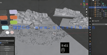 Blender 3D卡通动物角色建模初学者指南视频教程(图4) Blender 3D卡通动物角色建模初学者指南视频教程(图4)