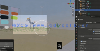 Blender 3D卡通动物角色建模初学者指南视频教程(图5) Blender 3D卡通动物角色建模初学者指南视频教程(图5)
