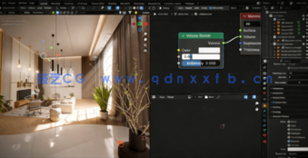 Blender 4.2室内场景建模设计完全指南视频教程(图2) Blender 4.2室内场景建模设计完全指南视频教程(图2)