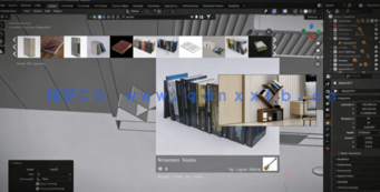 Blender 4.2室内场景建模设计完全指南视频教程(图4) Blender 4.2室内场景建模设计完全指南视频教程(图4)