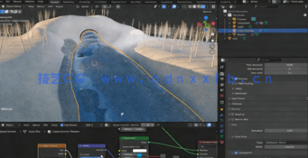 Blender物理特效模拟动画终极训练视频教程 (图2) Blender物理特效模拟动画终极训练视频教程 (图2)