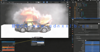 Blender物理特效模拟动画终极训练视频教程 (图4) Blender物理特效模拟动画终极训练视频教程 (图4)