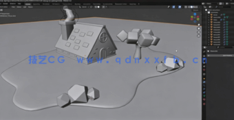 Blender初次接触基础入门训练视频教程(图3) Blender初次接触基础入门训练视频教程(图3)