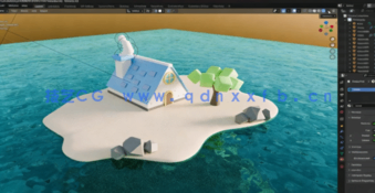 Blender初次接触基础入门训练视频教程(图5) Blender初次接触基础入门训练视频教程(图5)