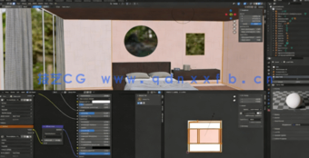 Blender现代风格室内设计技术视频教程(图2) Blender现代风格室内设计技术视频教程(图2)
