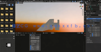 Blender 4模块化建模与Kitbash环境场景制作视频教程(图5) 模块化建模与Kitbash环境场景制作视频教程(图5)