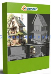 Blender精美迷你小屋制作流程视频教程(图1) Blender精美迷你小屋制作流程视频教程(图1)