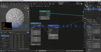 Blender 4.2几何节点构建模拟动画技术训练视频教程(图4) Blender 4.2几何节点构建模拟动画技术训练视频教程(图4)